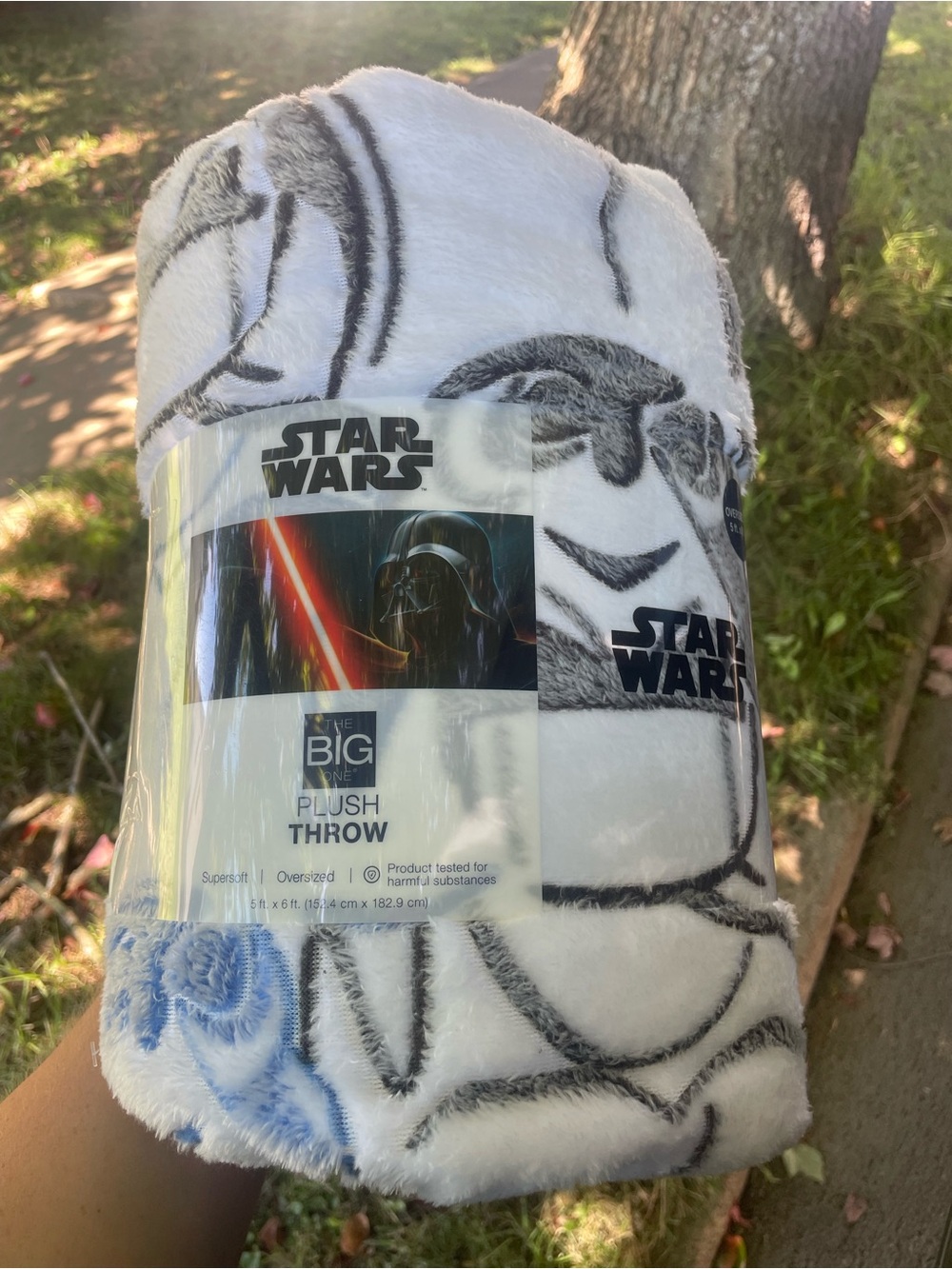The Big One Supersoft Oversized Star Wars Plush Throw Blanket